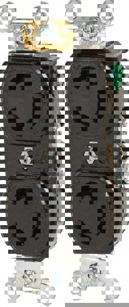 277 VAC, 15 Amp, L7-15R NEMA, Self Grounding Receptacle